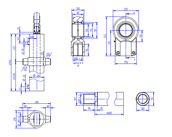 Hydraulic Cylinder Jacks for Mini Hydro Plant