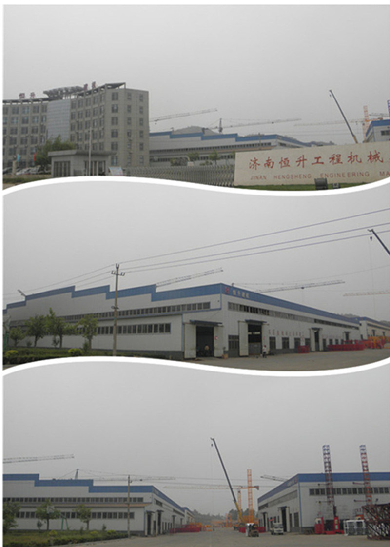 China New 10t Tower Crane Ce Construction Cranes