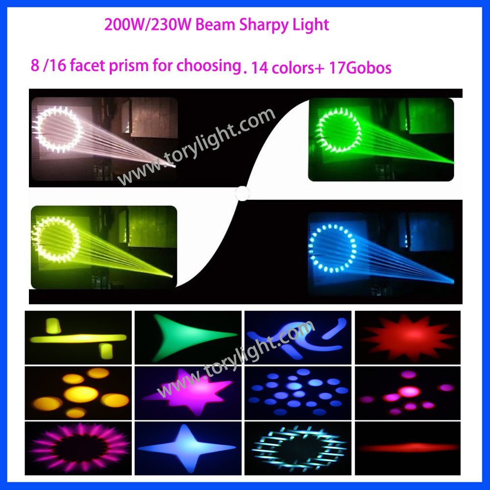 LED Light Sharpy 5r Moving Head Beam DJ Equipment