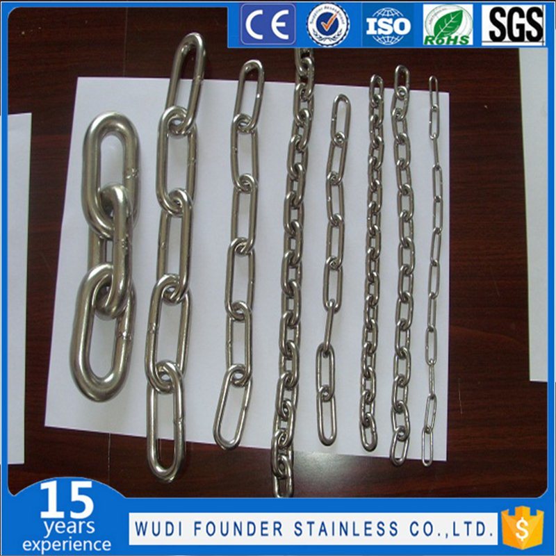Stainless Steel Australian Short Chain Link