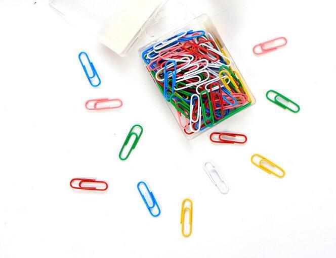 Custom Color Plastic Paper Clip for Office and School Supplies