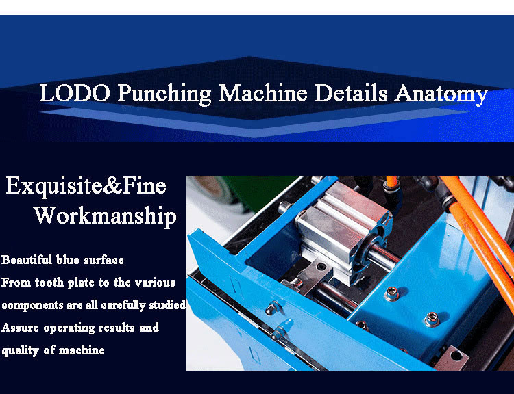 Conveyor Belt Finger Cutting Machine Puncher Punching Machine