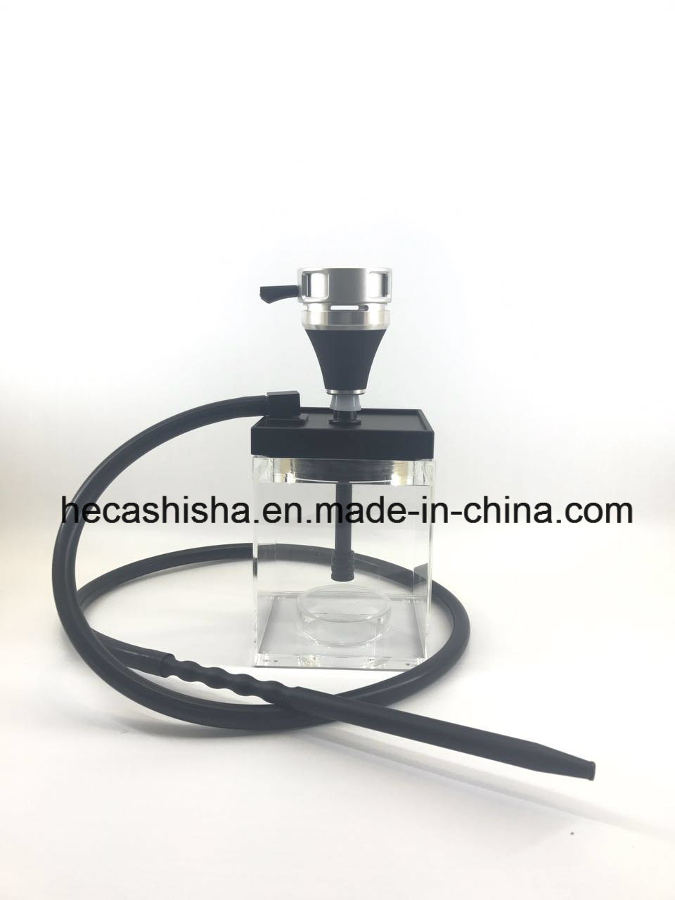 New 2018 Single Hose Hot Aluminum Acrylic Hookah Shisha Chicha Hookah Pipe Smoking China Factory Narguile