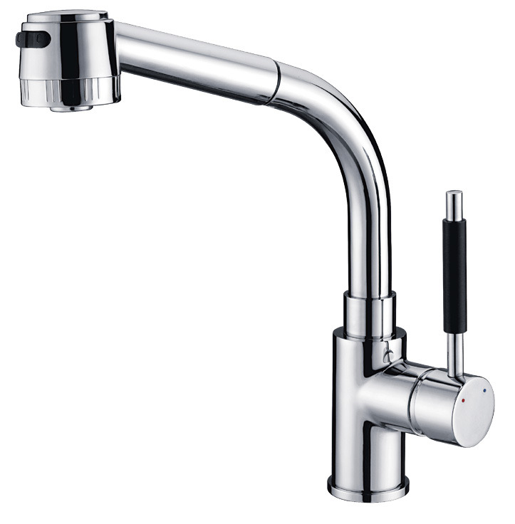 Mutifunction Chrome Color Put out Kitchen Faucet