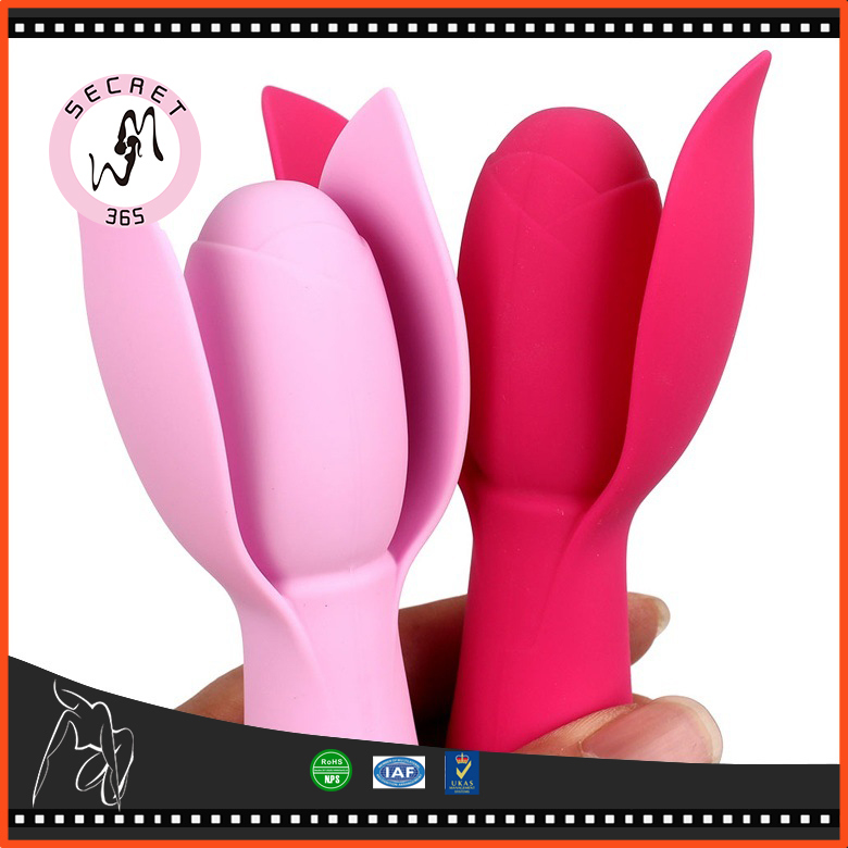 Flower Vibrator Clitoris Stimulator Massage Magic Wand AV Stick Silent Dildo Vibrators Adult Sex Toys for Women
