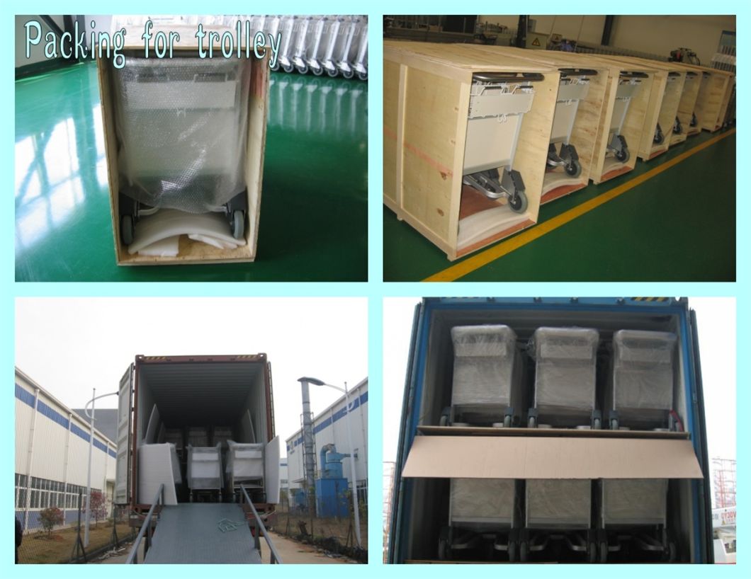 Aluminium Alloy Airport Passenger Trolley (GS12-250)