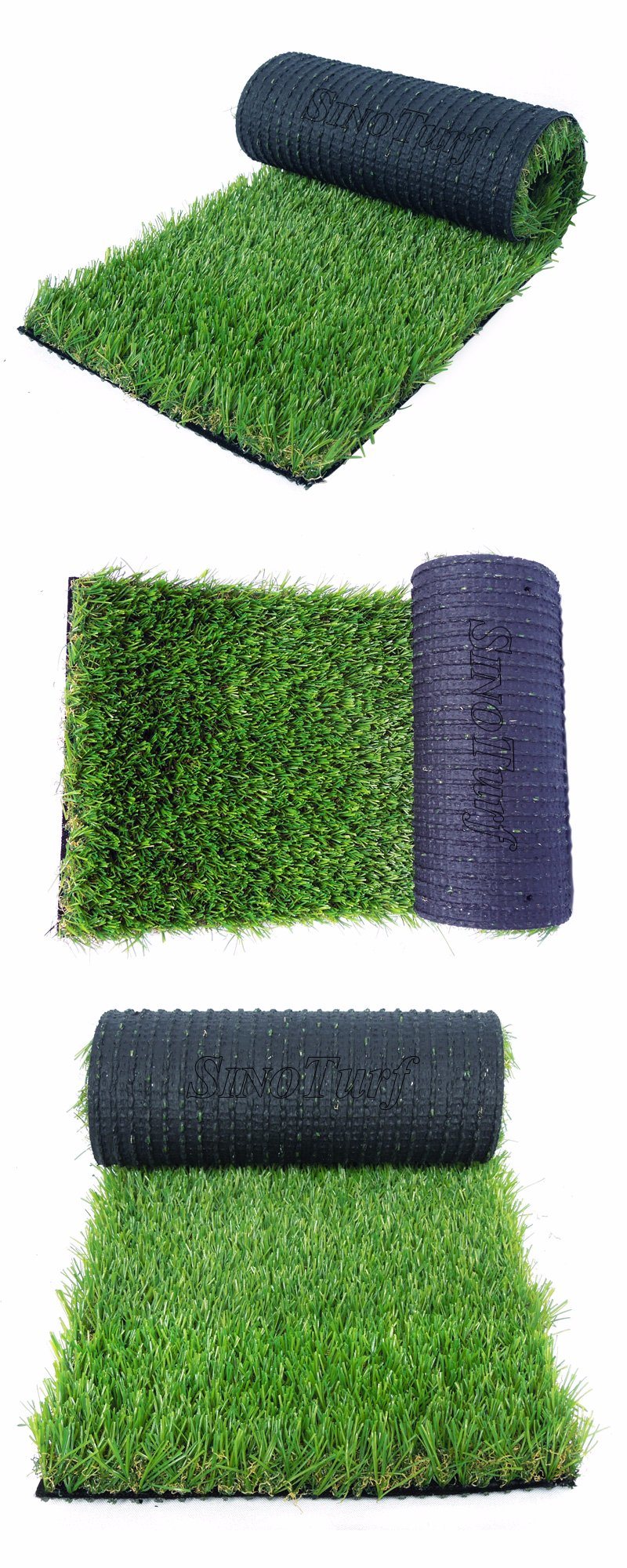 Synthetic Turf with High U/V Resistance for Decoration, Garden, Landscaping