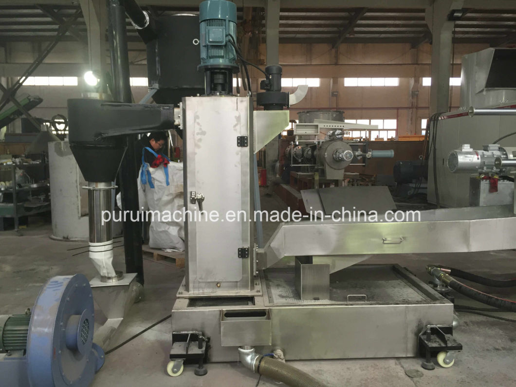 Plastic Recycling Granulating machine with Water Ring Die Face Cutting