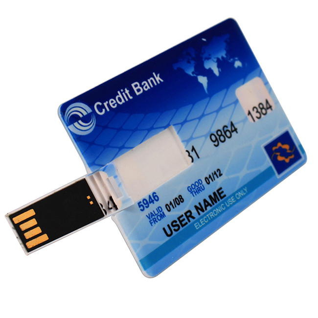 Big Logo Promotion/Bulk Card Tyep USB Flash Disk/ Flash Drive (UL-P003)