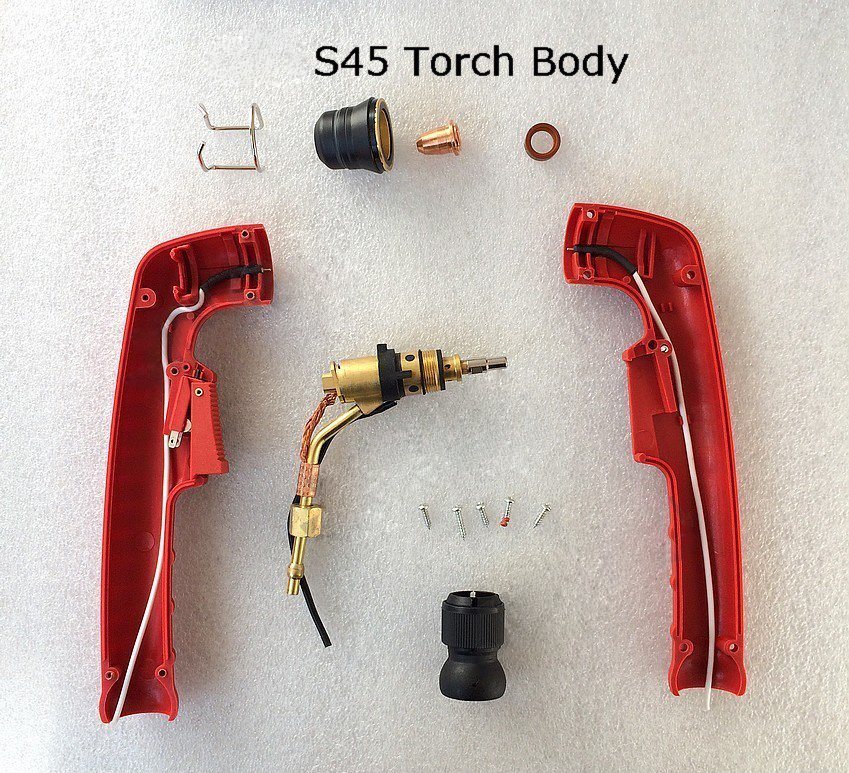 Trafimet S45 Portable Plasma Cutting Torch 5m with Central Connector