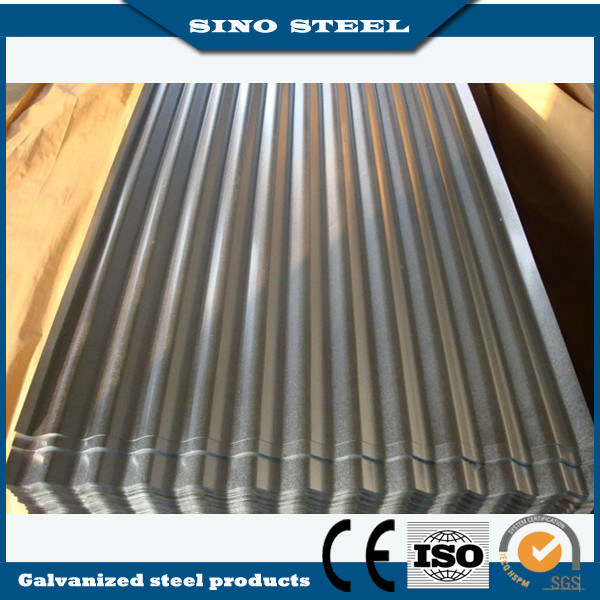 0.23mm Galvanized Zinc Coated Corrugated Steel Sheet for Roofing