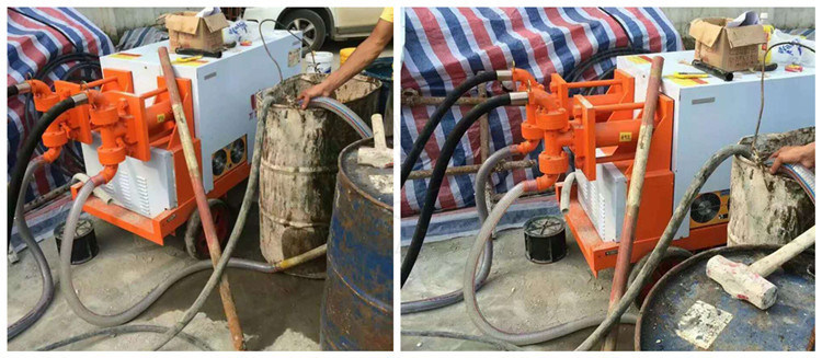 Hydraulic Type Cement Mortar Grout Hydraulic Grout Pump