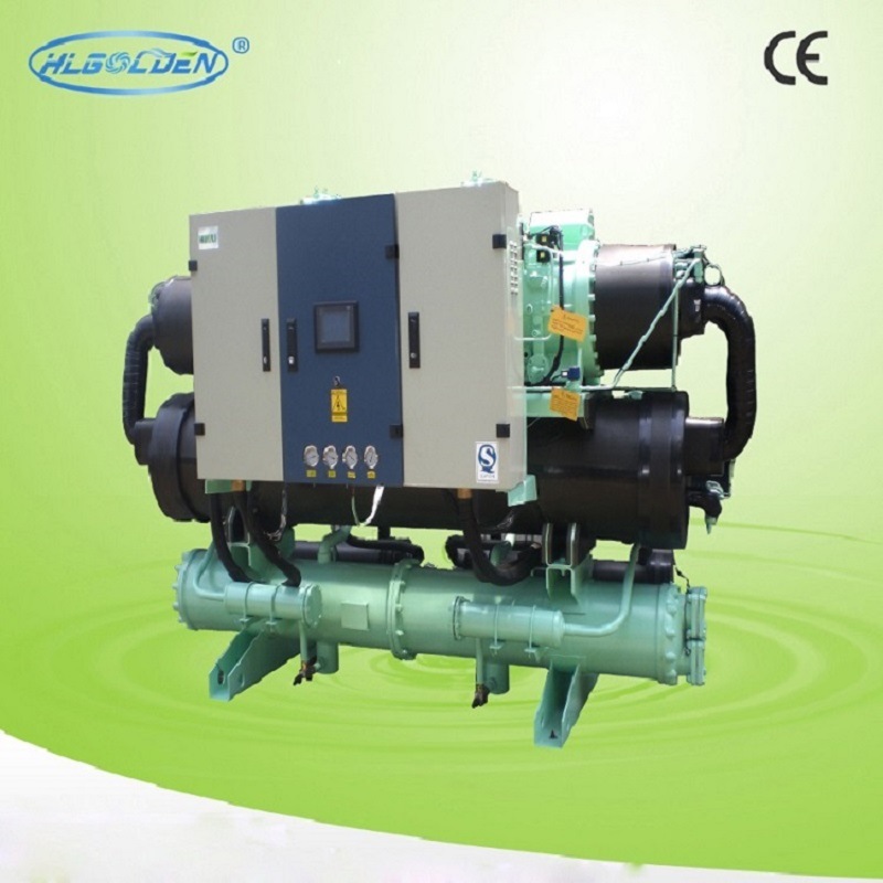 Screw Type Industrial Water-Cooled Water Chiller (HLWW-120SI~610SI)