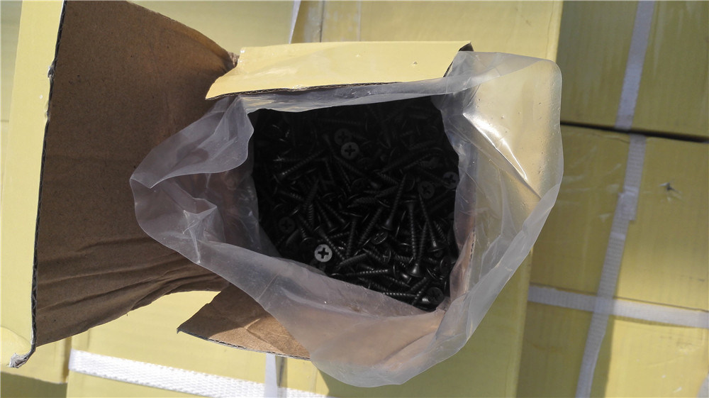 High quality Drywall Black Self Screw3.5*35/25mm