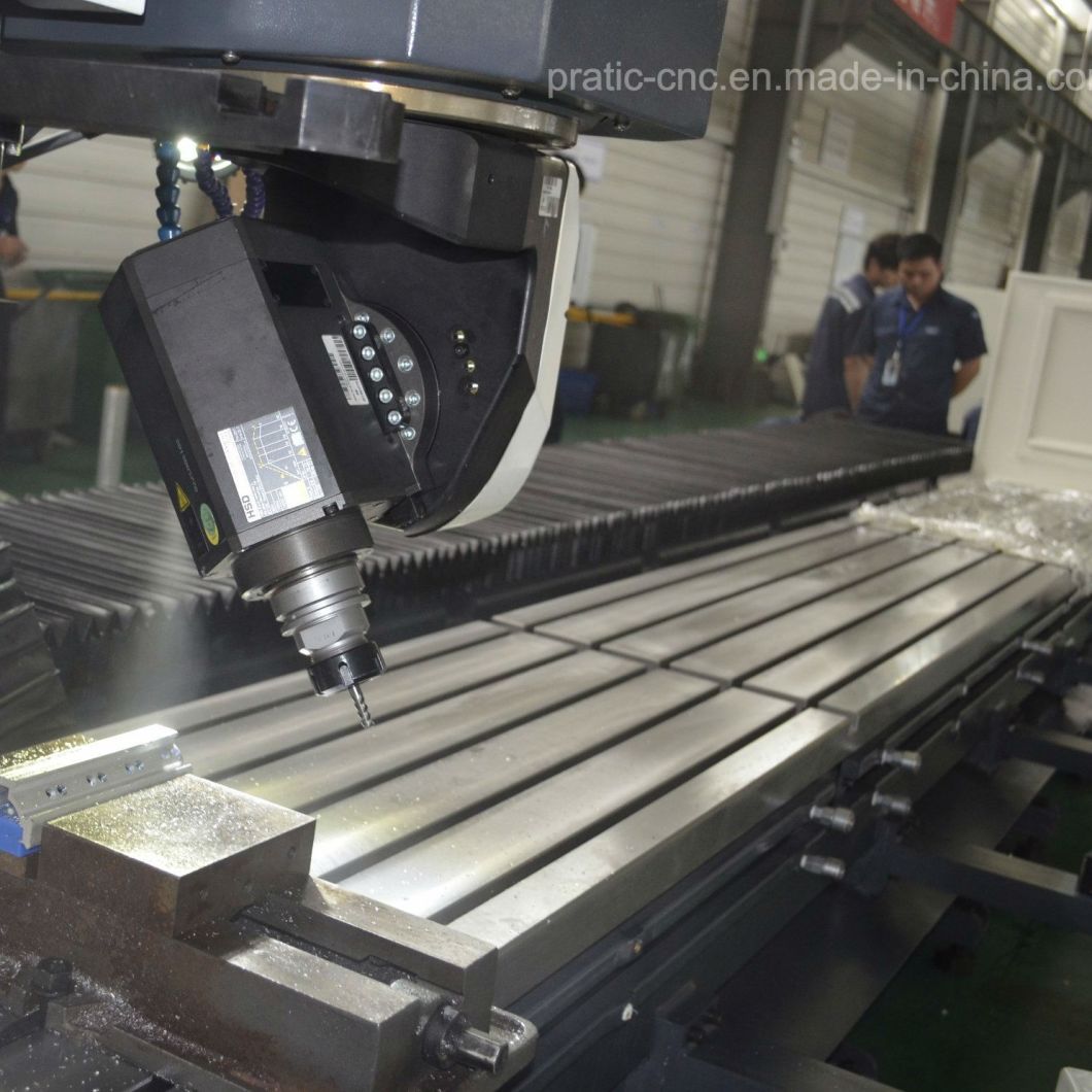 High-Accuracy CNC Machining Centre Drilling Milling Machinery with T-Slot-Pratic