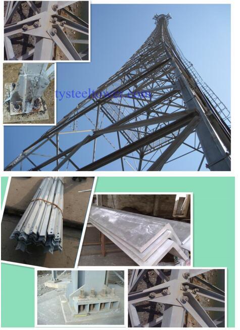 Factory Price Angle Steel Telecom Tower Supporting for Signal Transmission