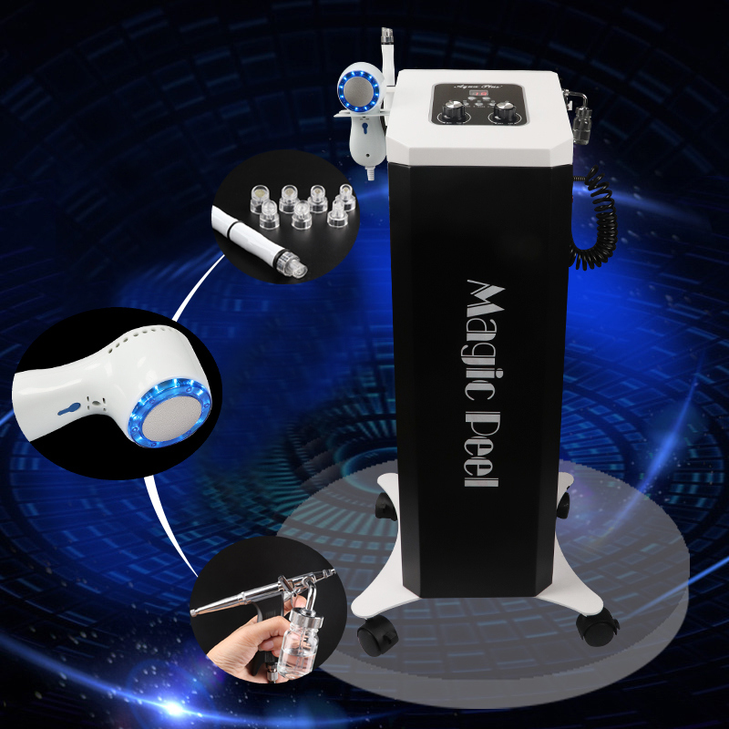 Cold Hammer Ultrasonic Facial Massager Ultrasonic Scrubber Skin Care Machine Beauty Salon Equipment