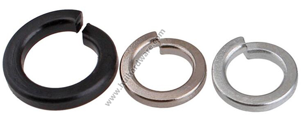 DIN127 Spring Lock Washer with Zinc Plated and Black/ Plain