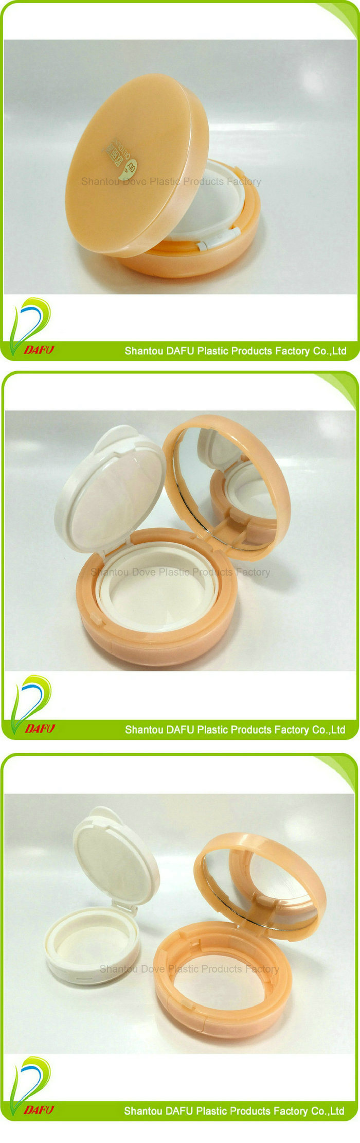 Hotsale 15g Round Compact Cosmetic Packaging