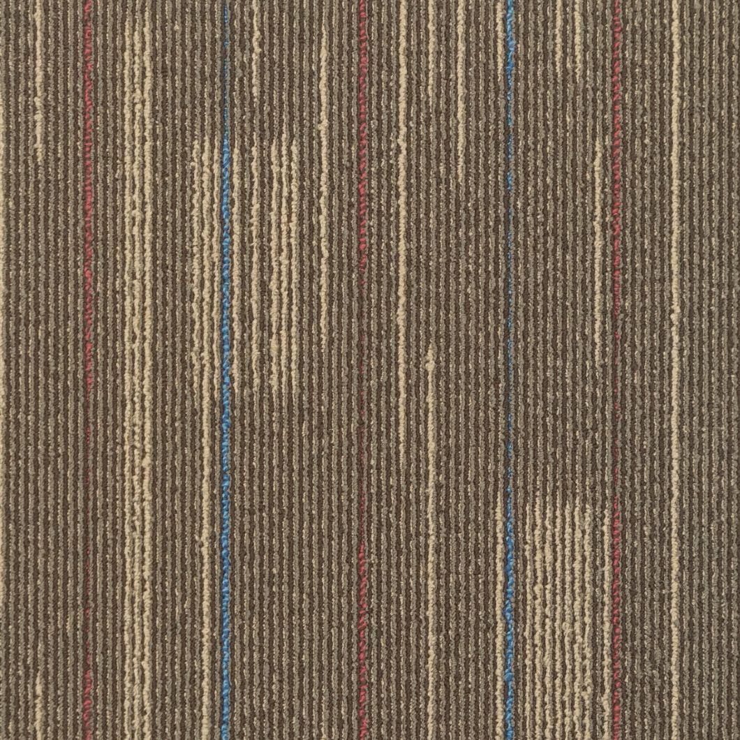 Newly Colorful Nylon Elegance Graphic Carpet Tile for Building Materials