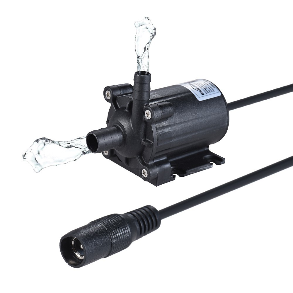 Energy Saving DC 12V Brushless Motor Water Pumps Flow 450L/H for Automatic Rockery Fountain