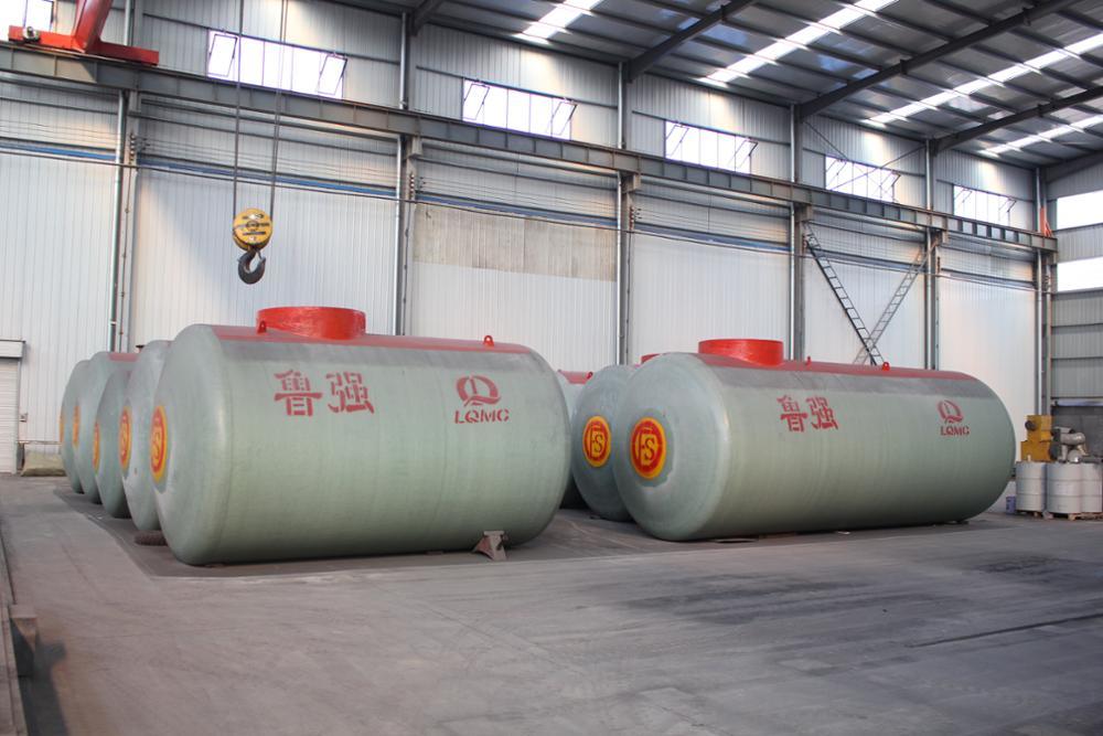 Fiberglass Double Wall Underground Oil Tank with as Standards