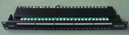 Cat3 25 Port Patch Panel Sp-3208k25-C3