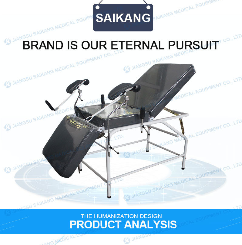 A045 Portable Gynecology Manual Obstetric Delivery Parturition Surgical Examination Table