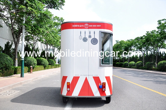 Customized Small Vending Cart for Selling Food