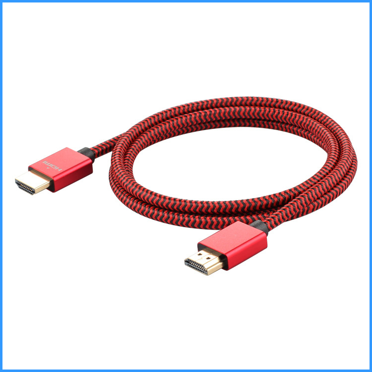 High-Speed HDMI Cable Golden Plated Supports Ethernet, 3D, 4K HDTV