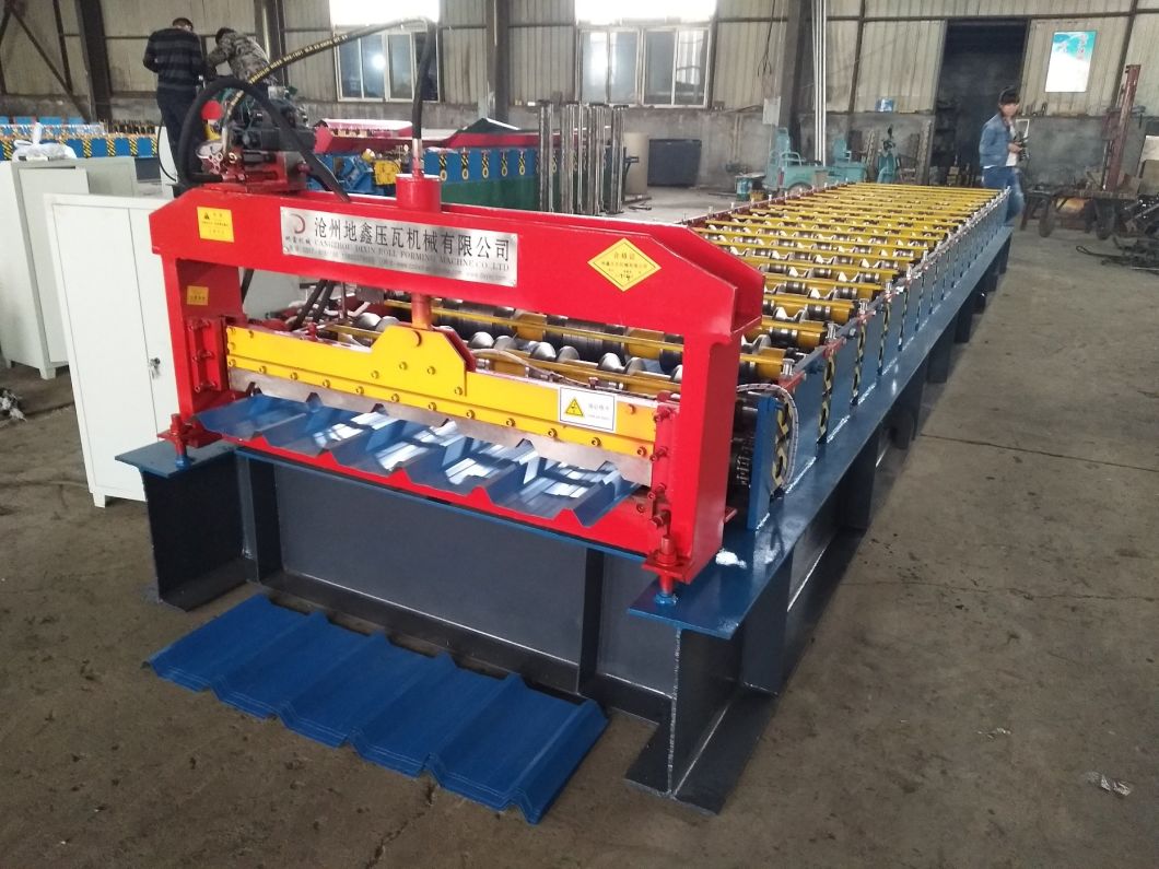 Dixin Trapezoid Metal Roofing Automatic Roll Forming Machine