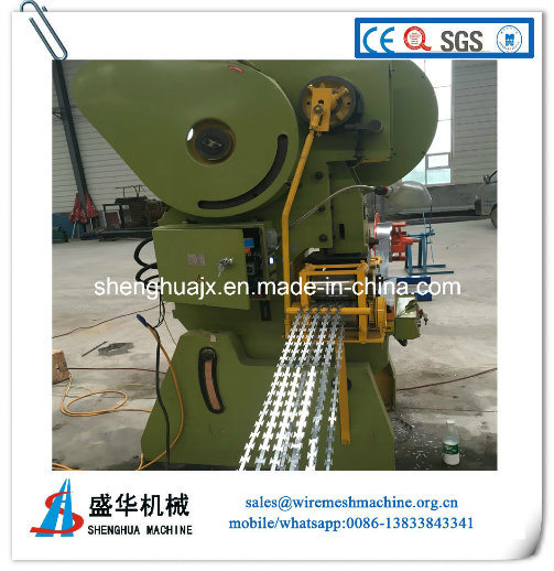 High Quality Nine Strip Razor Barbed Wire Mesh Machine