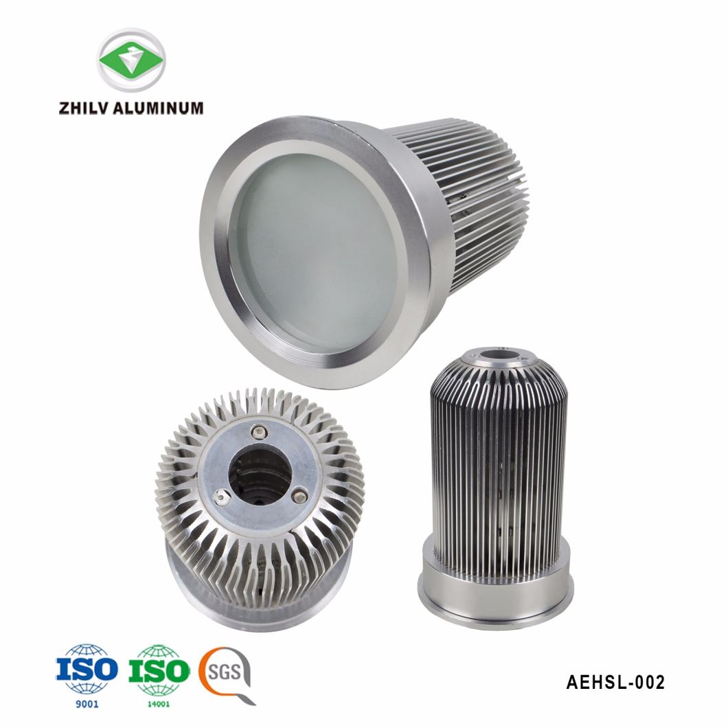 Irregular Housing Fan Aluminum Profile Heatsink for Building LED Light Heat Sink