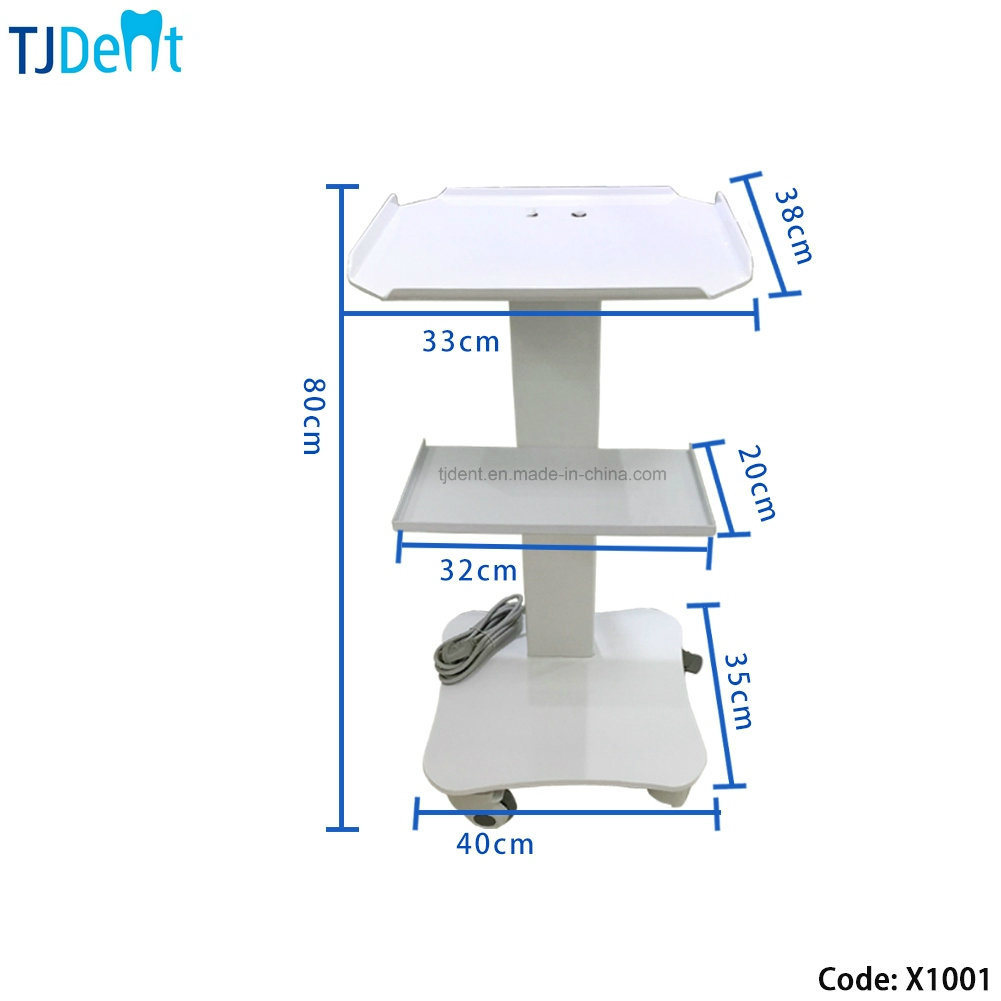 Metal Movable Dental Clinic Stand Rack for Display Store Shelf (X1001)