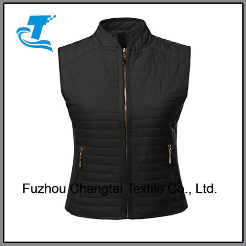 Women's Solid Basic Quilted Vest