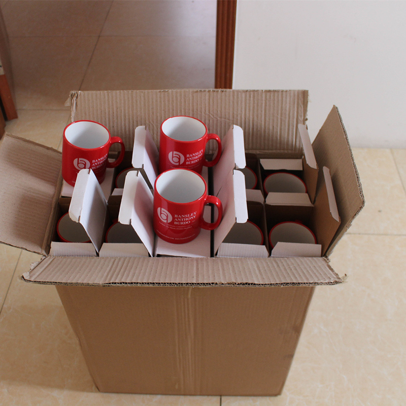 Customized Colors Ceramic Coffee Mugs with Company Logo
