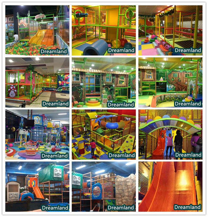 Large Commercial Softplay Kids Indoor Playground Franchise