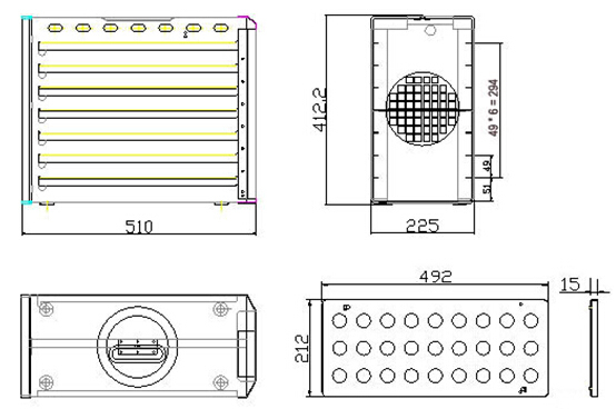 Inflight Airline Aluminum Alloy Baking Frame Oven