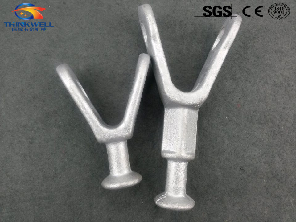 Forged Hot DIP Galvanized Y Ball Clevis for Pole Line