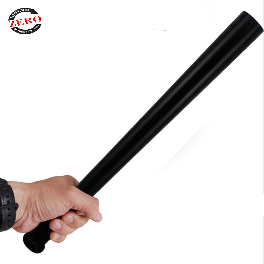 Self Defense Long Tube Waterproof Zoomable Mace Attack Head on Tail LED Tactical Flashlight for Police and Self-Defense