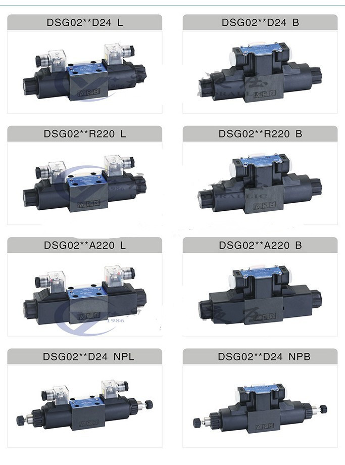 High Quality Hydraulic Solenoid Directional Control Valve DSG-02-3c4-Lw-A220