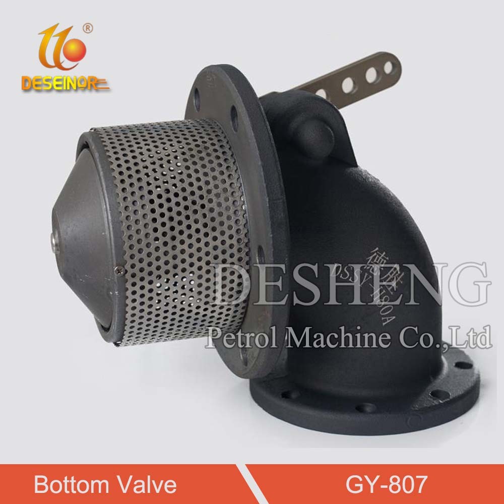 Factory Wholesale 4 Inch Mechanical Bottom Valve for Tahnk Trucker Parts