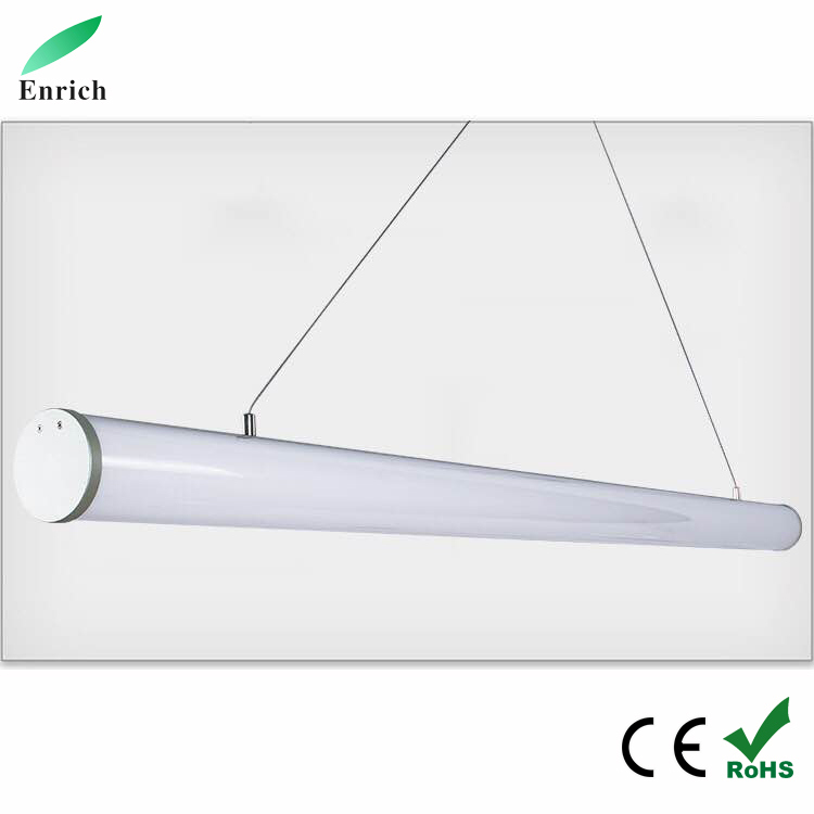 Round Tube LED Linear Light, LED Pendant Light for Office