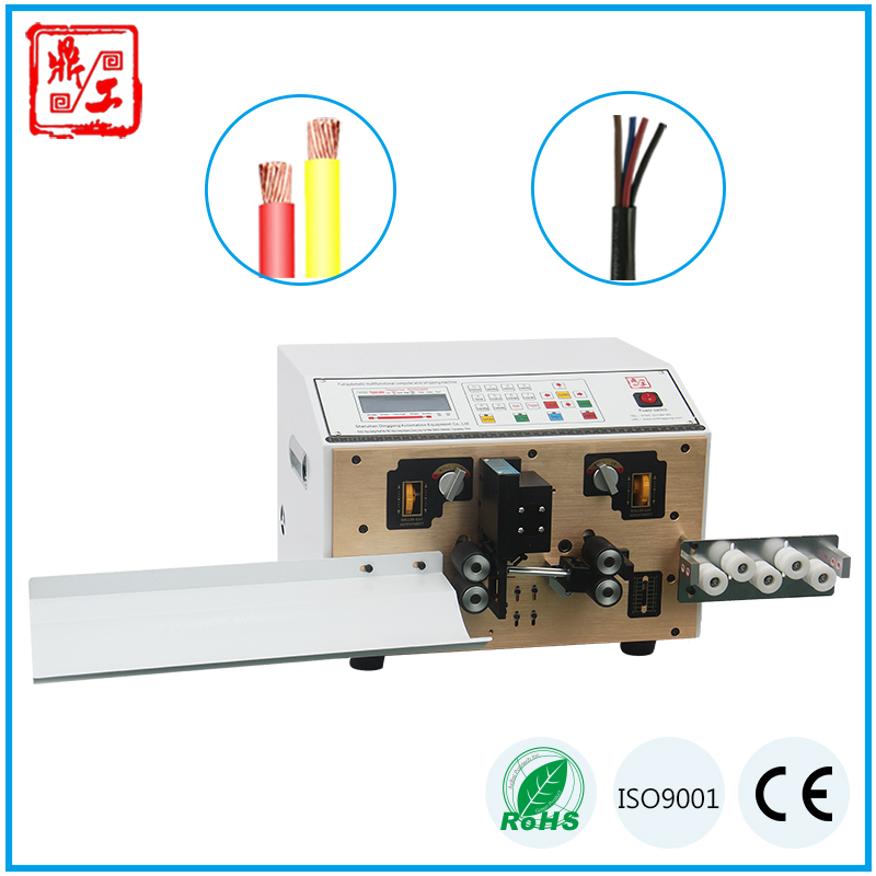 Coaxial Cable Stripping and Cutting Machine