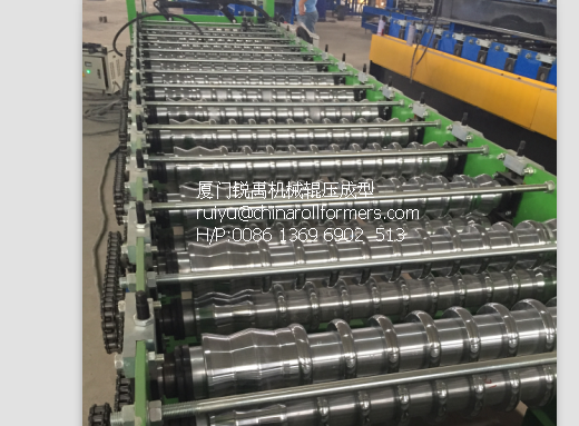 Corrugated Profile Metal Sheet Roofing Roll Forming Making Machine