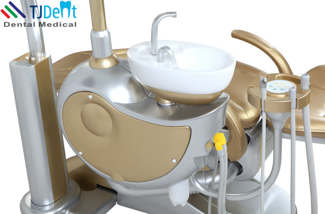 Luxury Gold Design Multifunctional Implant System Dental Unit Chair (Gold-8)