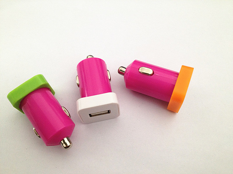 5V 1A Single USB Micro USB Car Charger for Mobile Phones