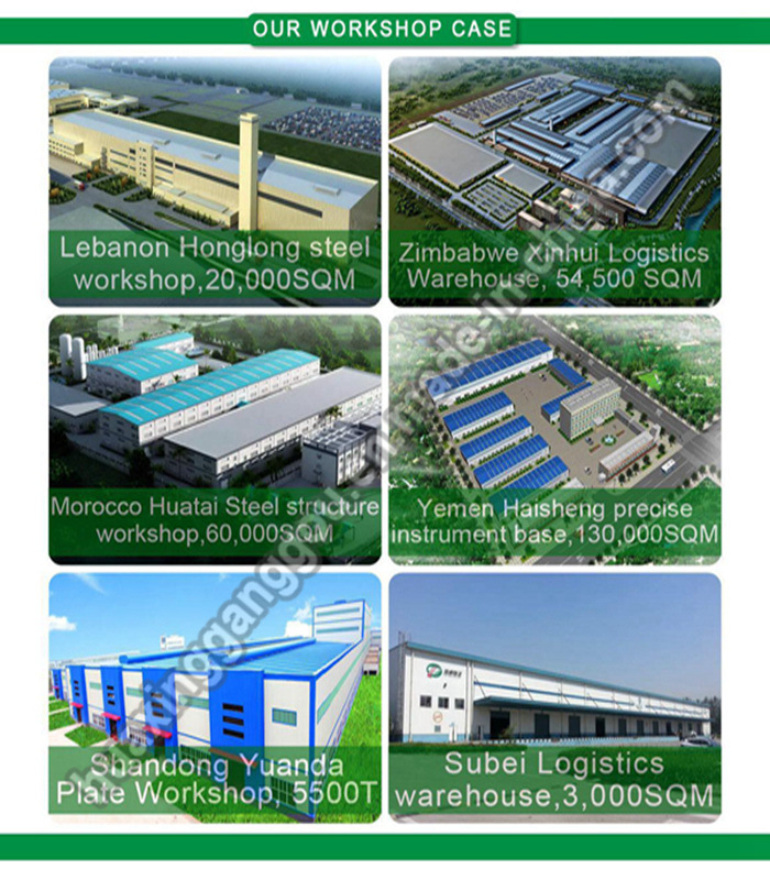 Low Maintainance Cost Mild Light Steel Structure