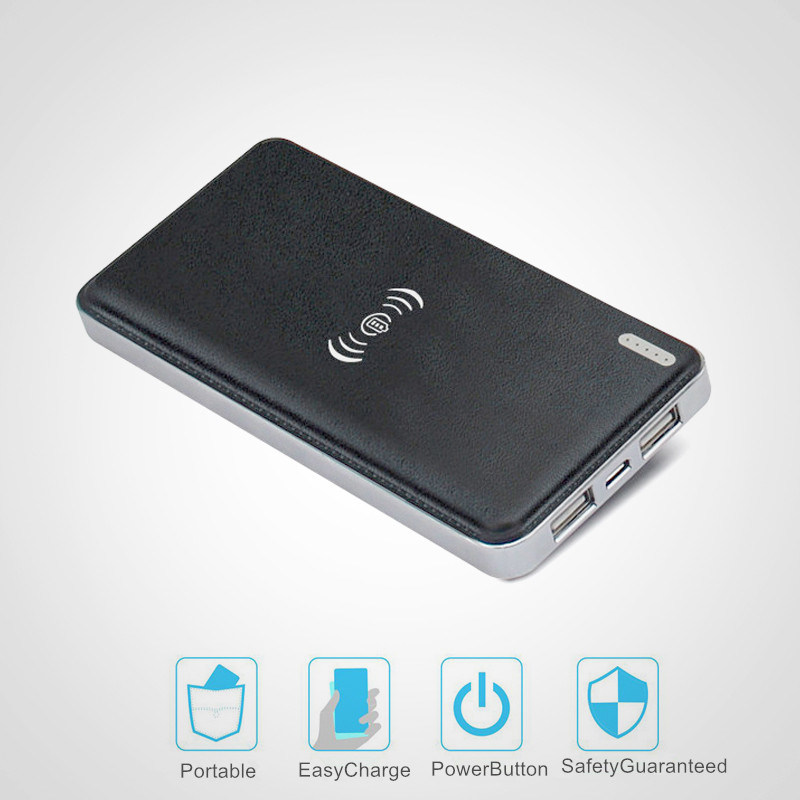 OEM Custom Wireless Powerbank 10000mAh with 2USB Outputs Reseller/Distributor Wanted