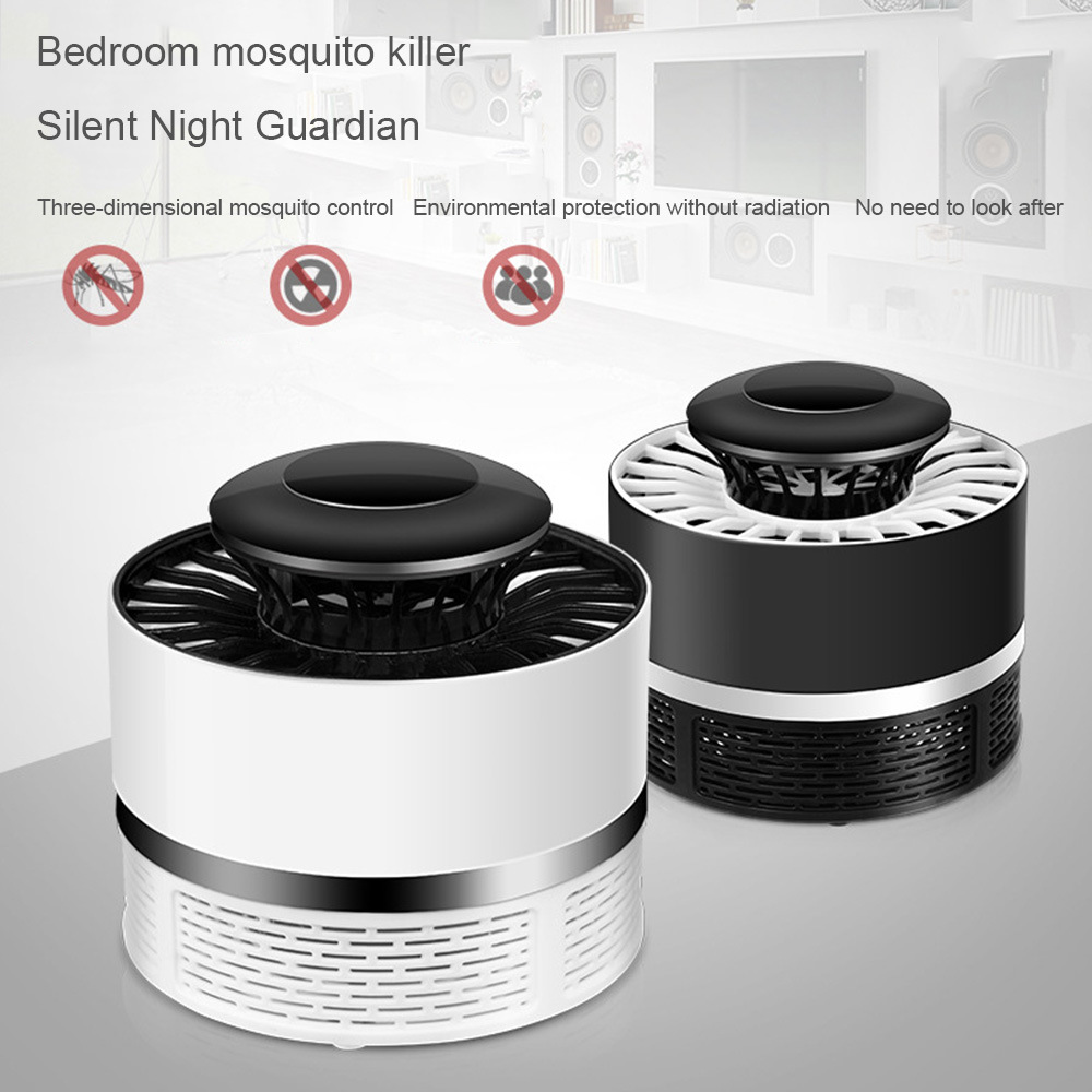 USB Electric Mosquito Repellent LED Lights No Radiation Photocatalyst Mosquito Killer